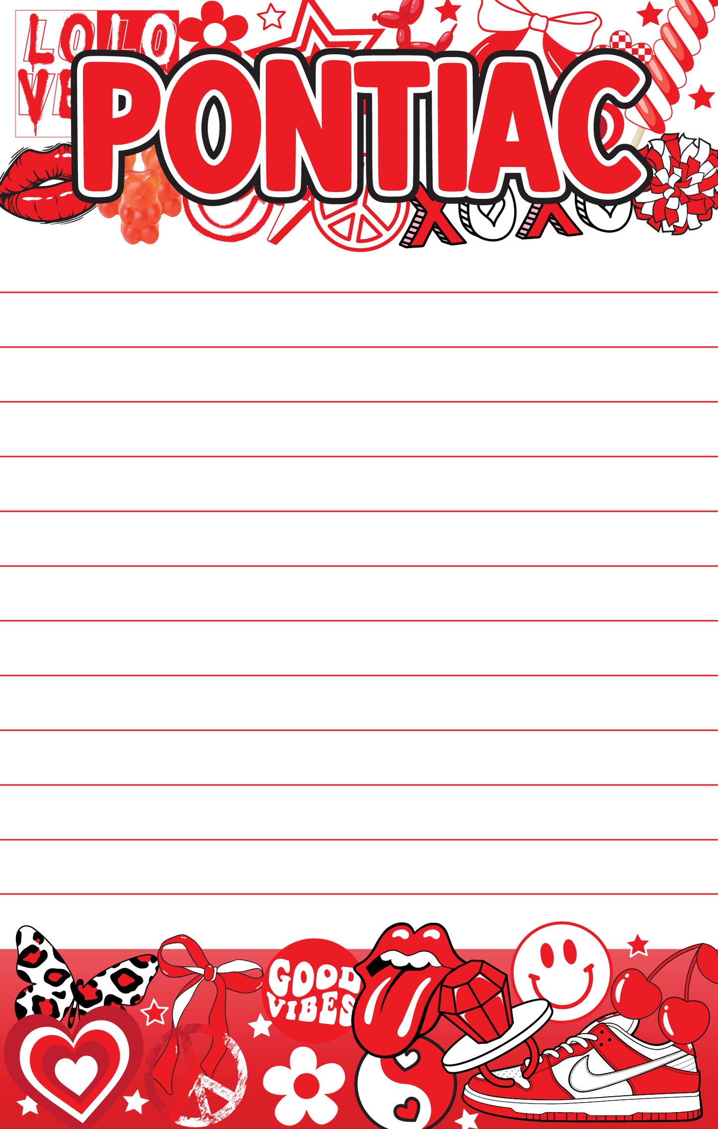 Camp Name Stationary