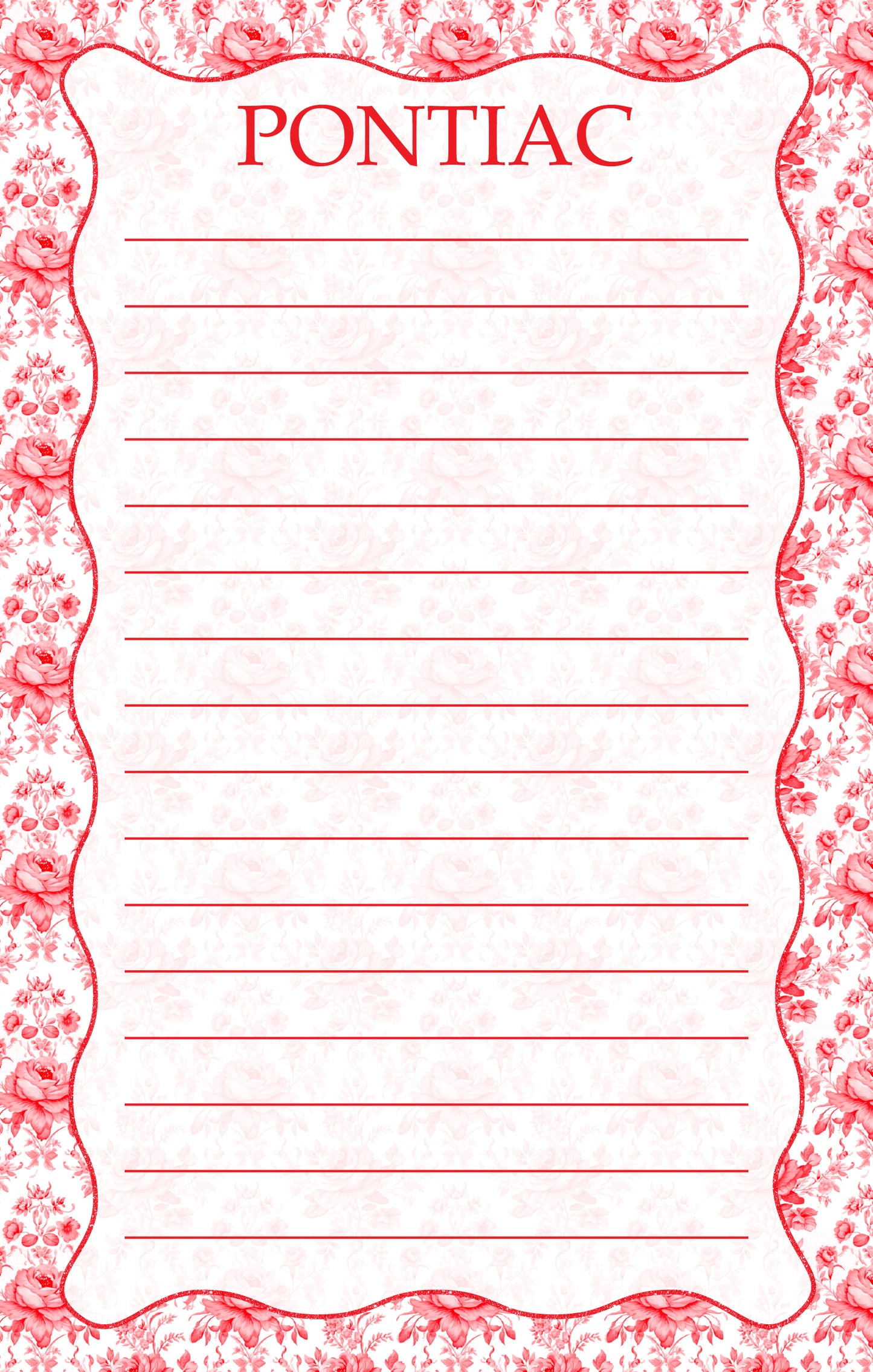 Camp Name Stationary