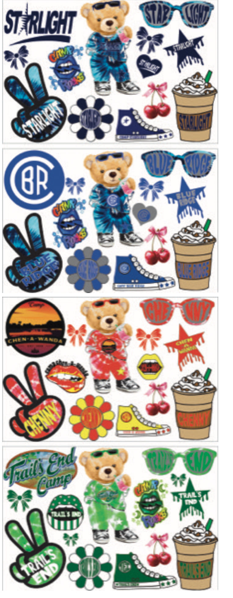 Camp Color Tattos