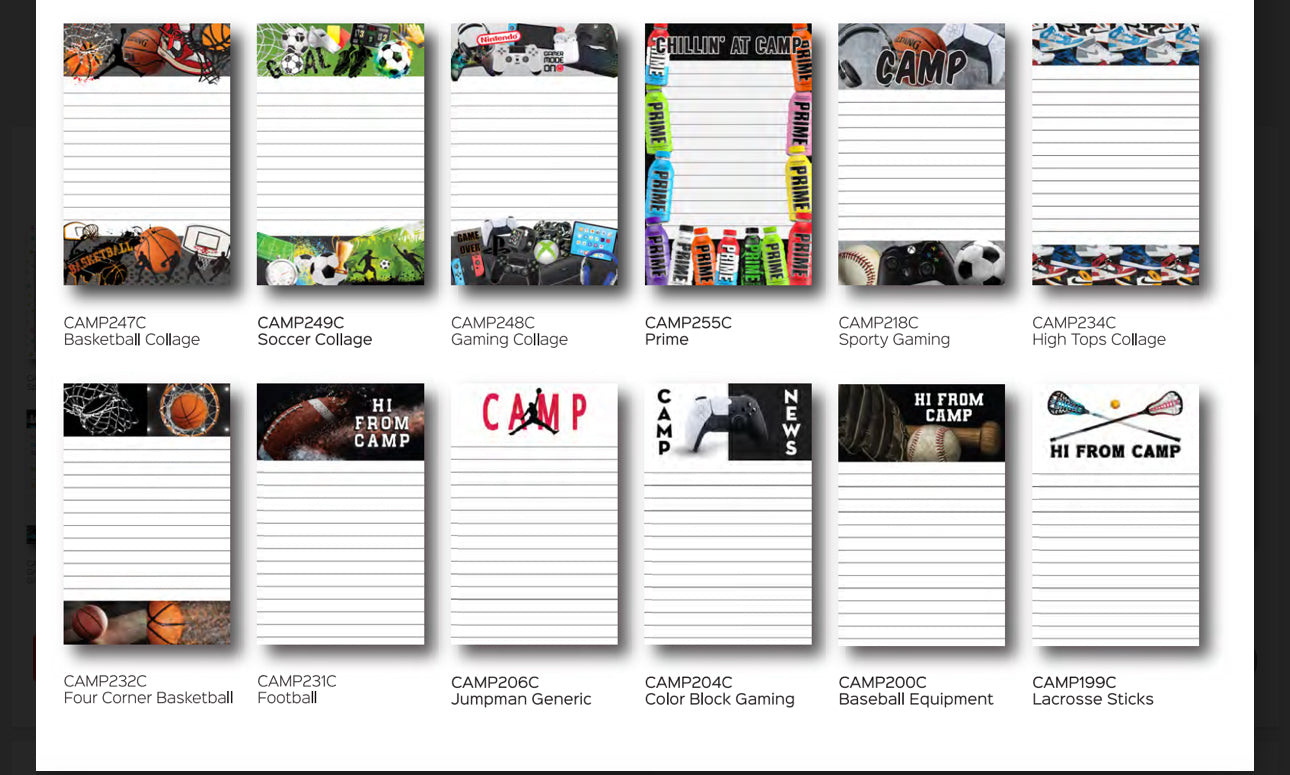 Non-Personalized Stationary Notepads