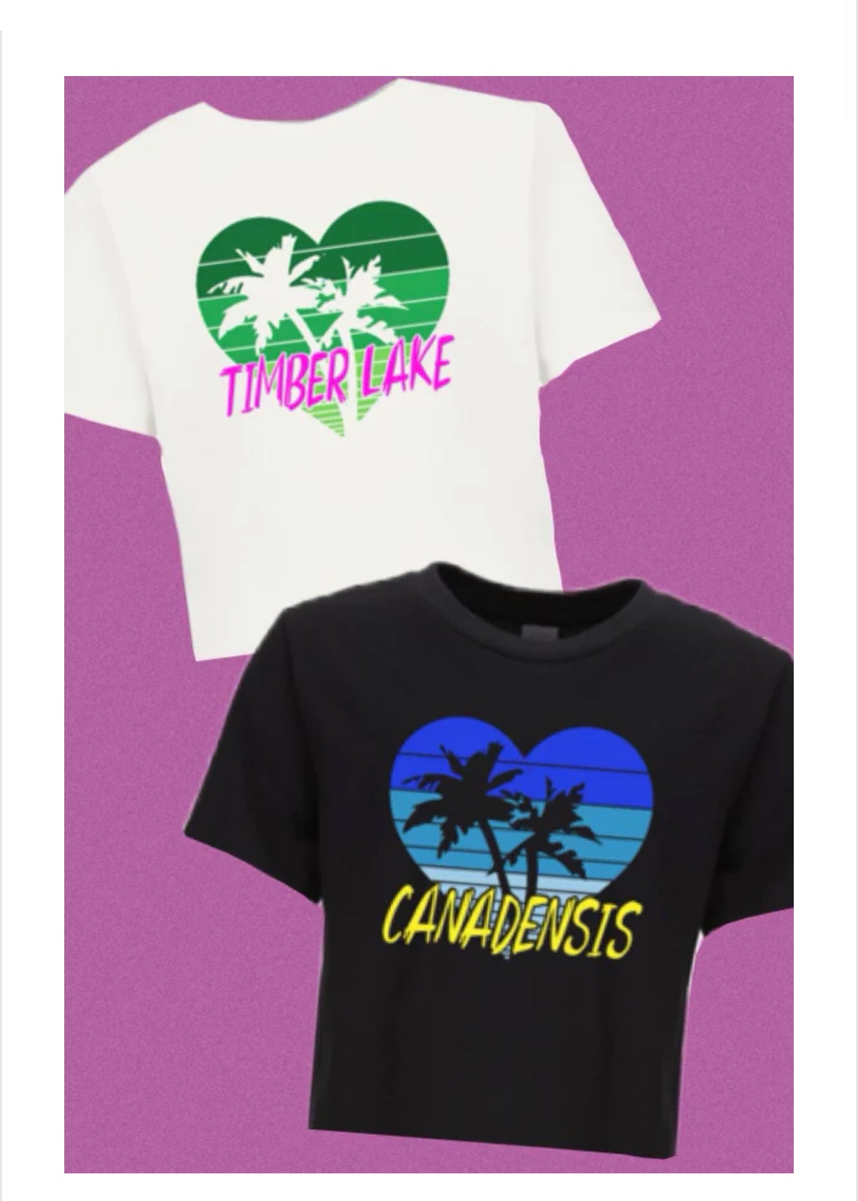 Heart Palms Tank or T-Shirt