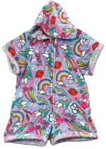 Fuzzy Romper (Love and Kisses)