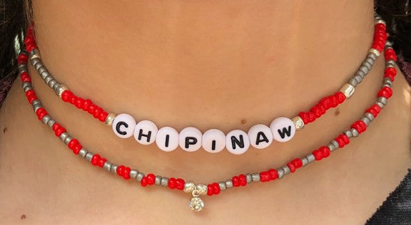 Camp Elastic Choker Necklace Set