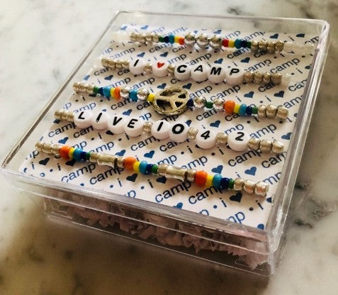 Live 10 4 2 Multi-Colored Elastic Bracelet Set