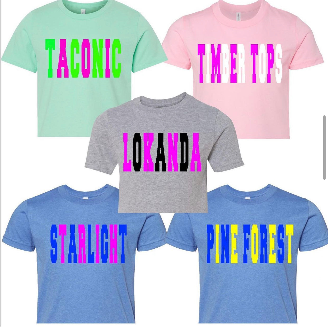 Alt Font Cropped Tee