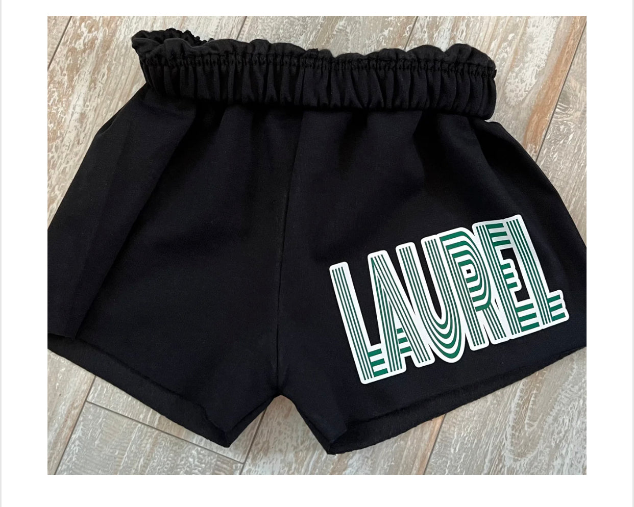 Camp Striped Sweat Short