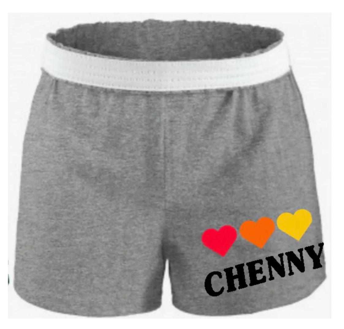 Triple Heart Soffe Shorts