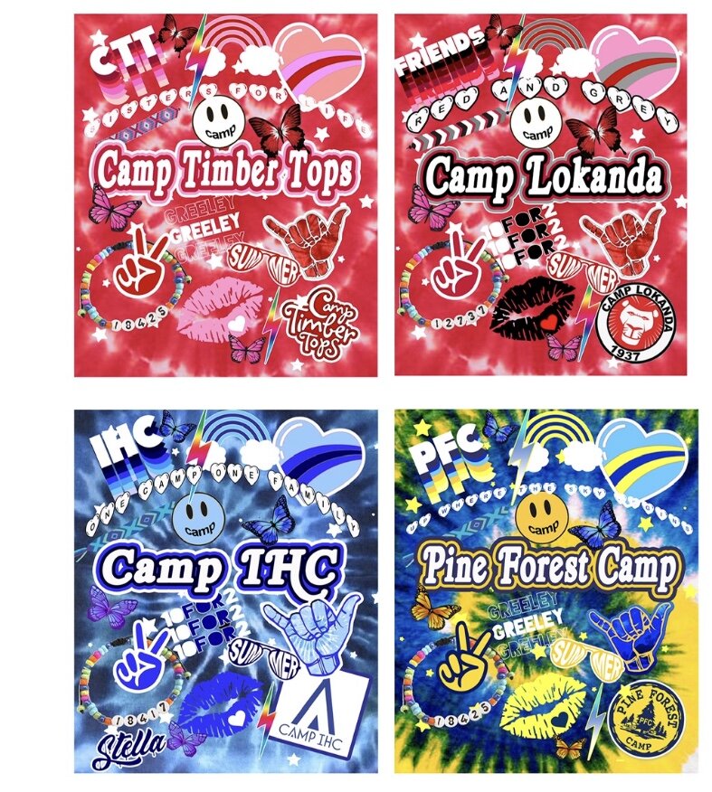 Ultimate Camp Collage Blanket