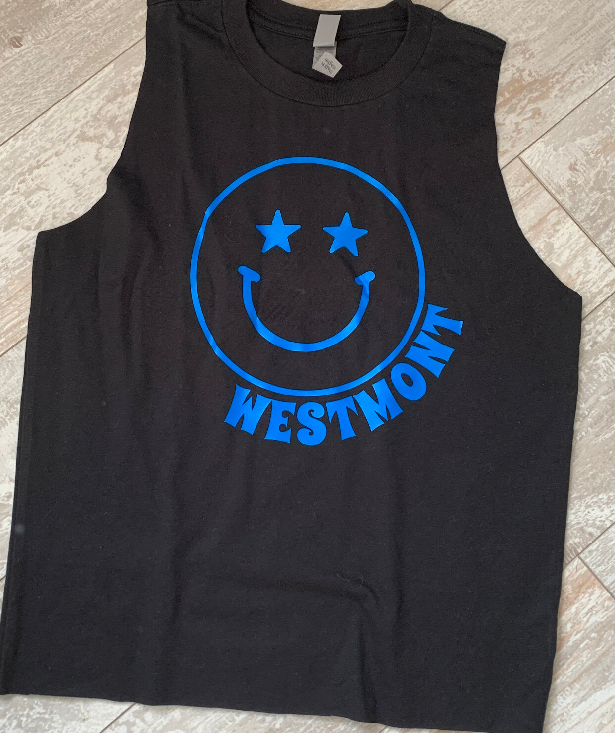 Happy Place Muscle Tank-CD