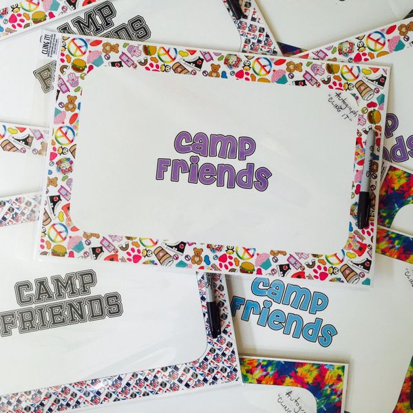 CLING IT "CAMP FRIENDS" AUTOGRAPH
