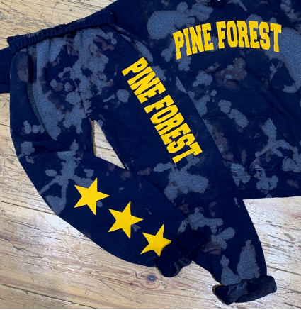 Camp Stars All Around Scrunch Bottom Sweats