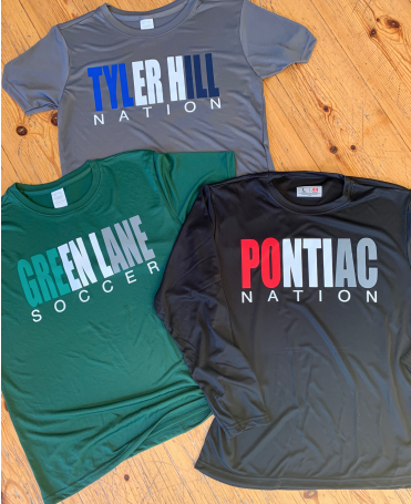 3 Color Camp Name Drifit Long Sleeve/Tee