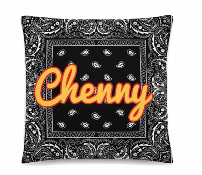 Pillow-Bandana Camp Pillow (Autograph or Throw)