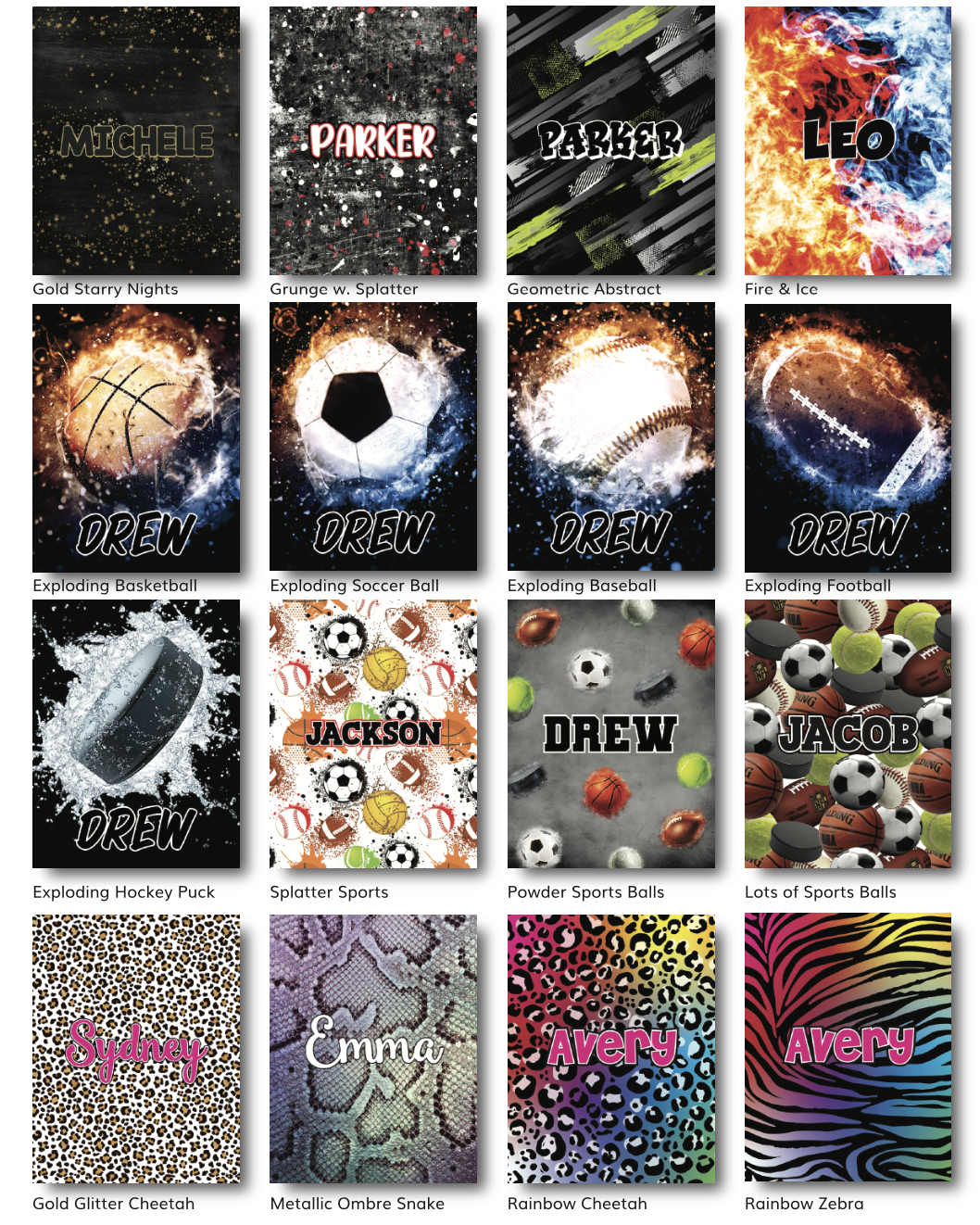 Sticker Book and Trading Card Binders