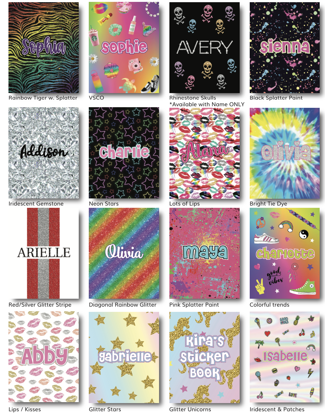 Sticker Book and Trading Card Binders