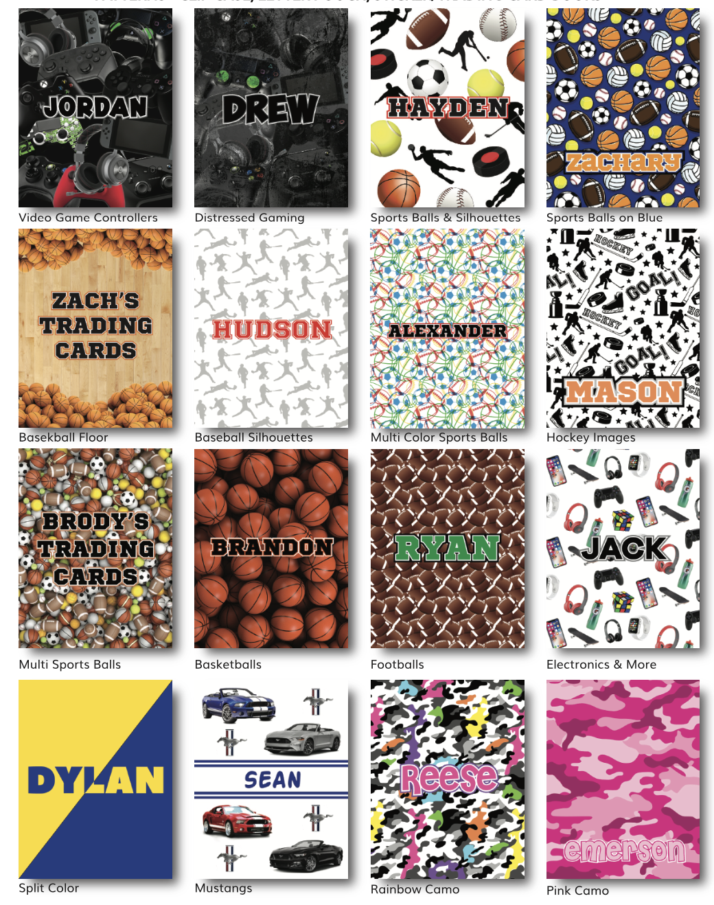 Sticker Book and Trading Card Binders