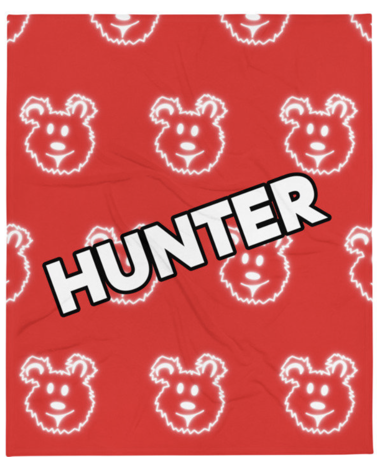 Neon Lights Camp Blanket