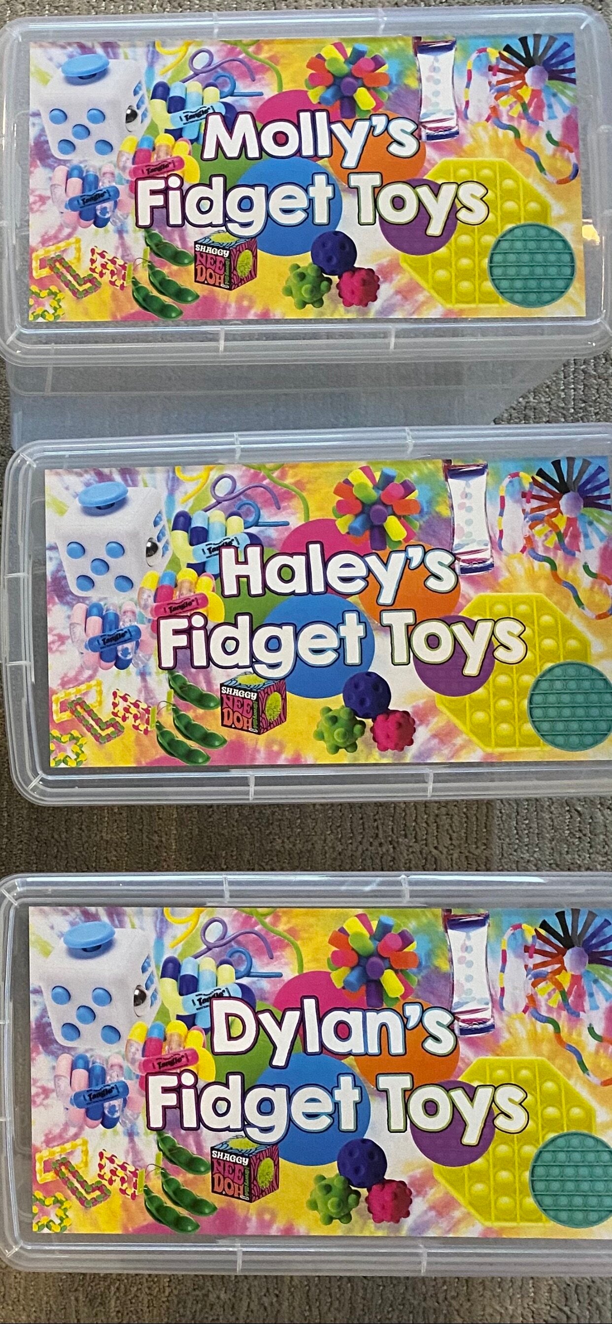 Fidget Storage Box