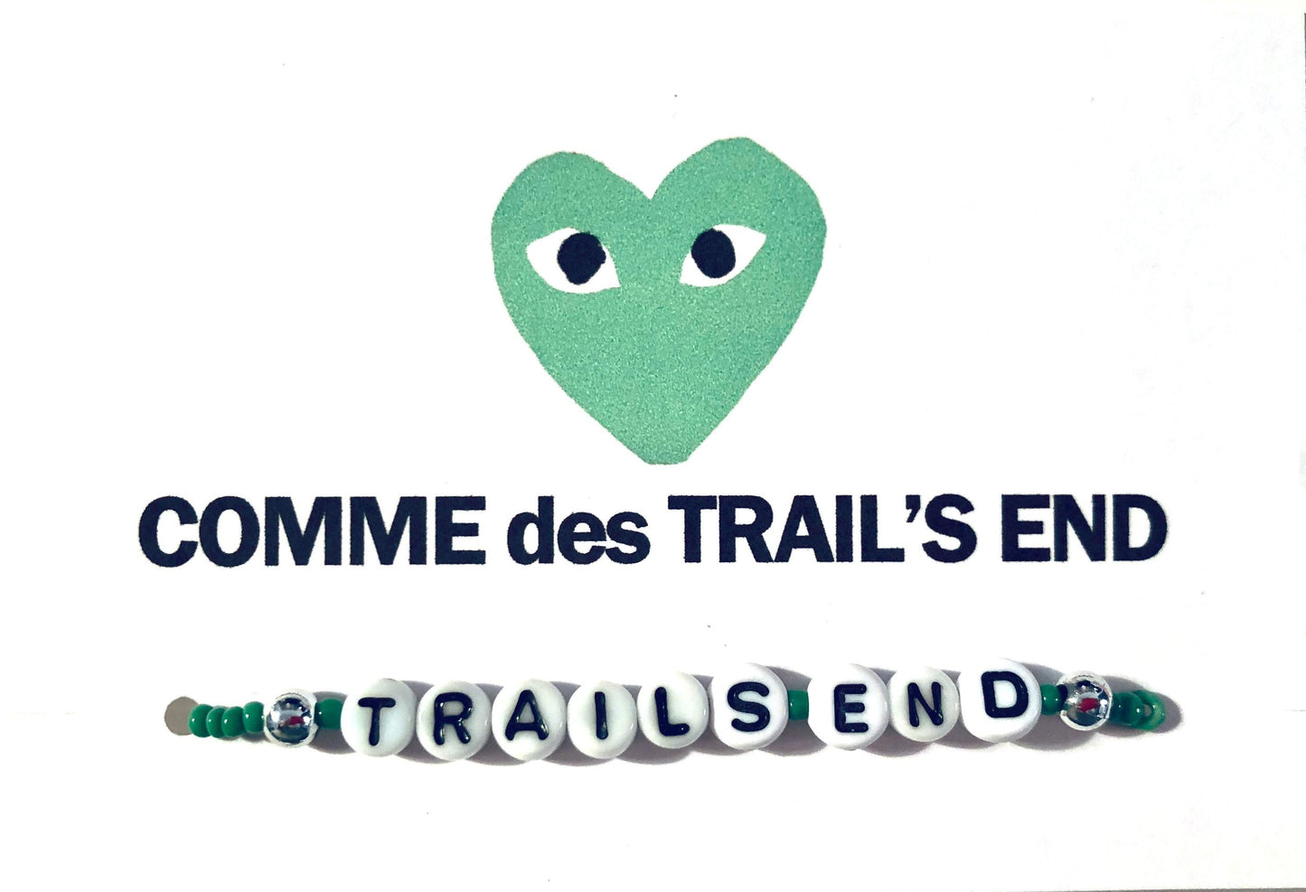 Single Strand �Comme des Camp� Bracelet Card