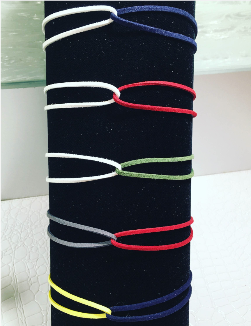 Two Color Camp Twist Choker