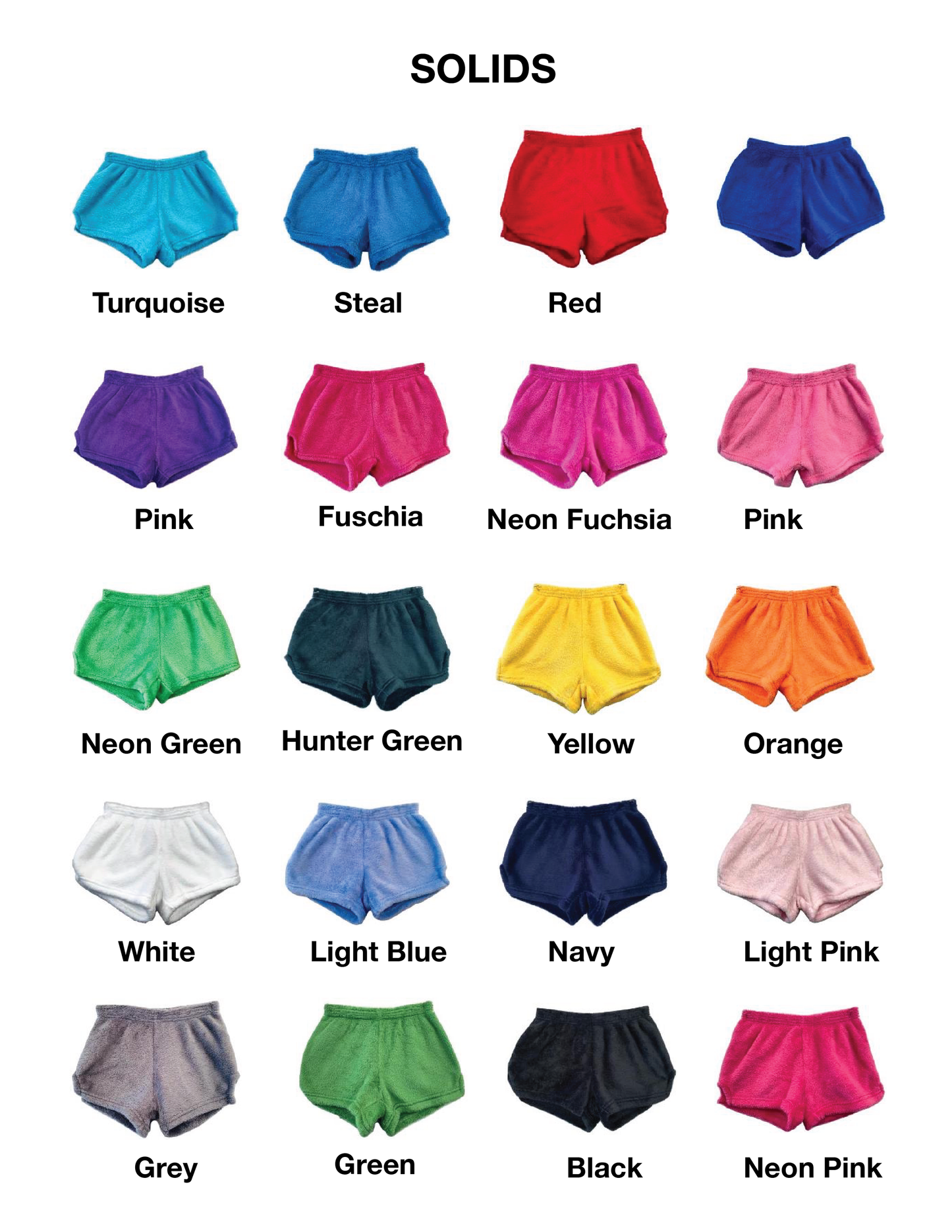 Lounge Shorts (Love and Kisses)