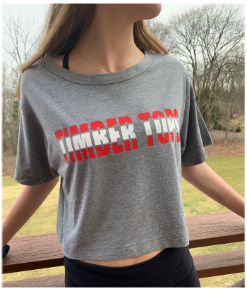 Camp Two Color Cropped T-Shirt