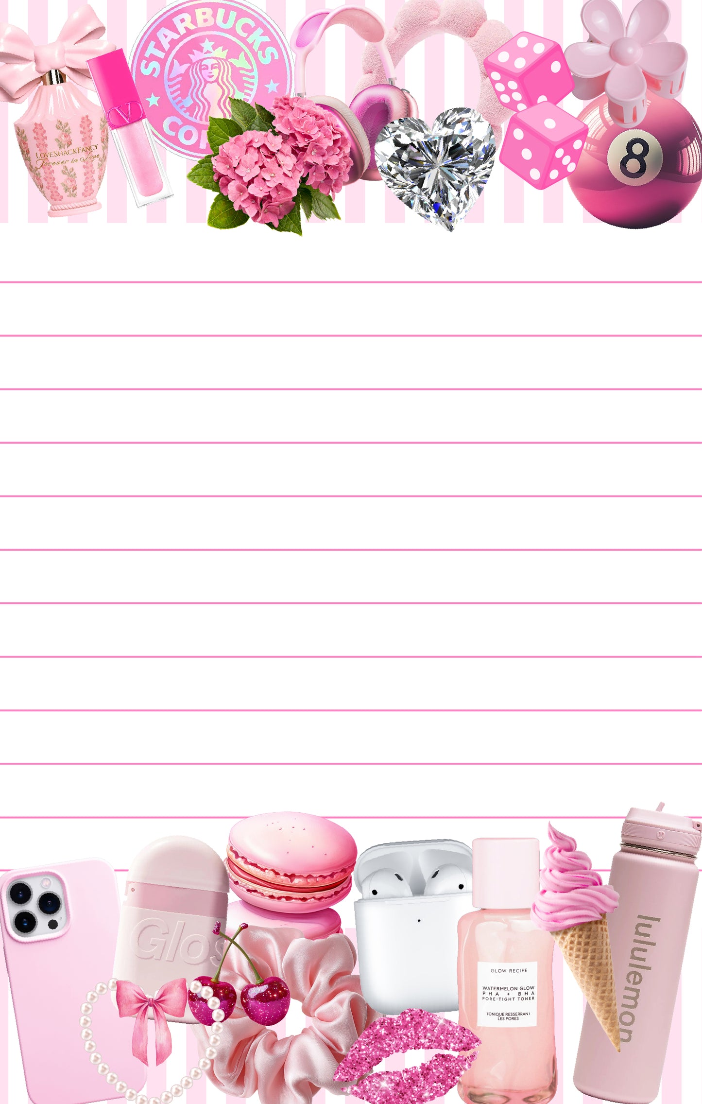 Non-Personalized Stationary Notepads