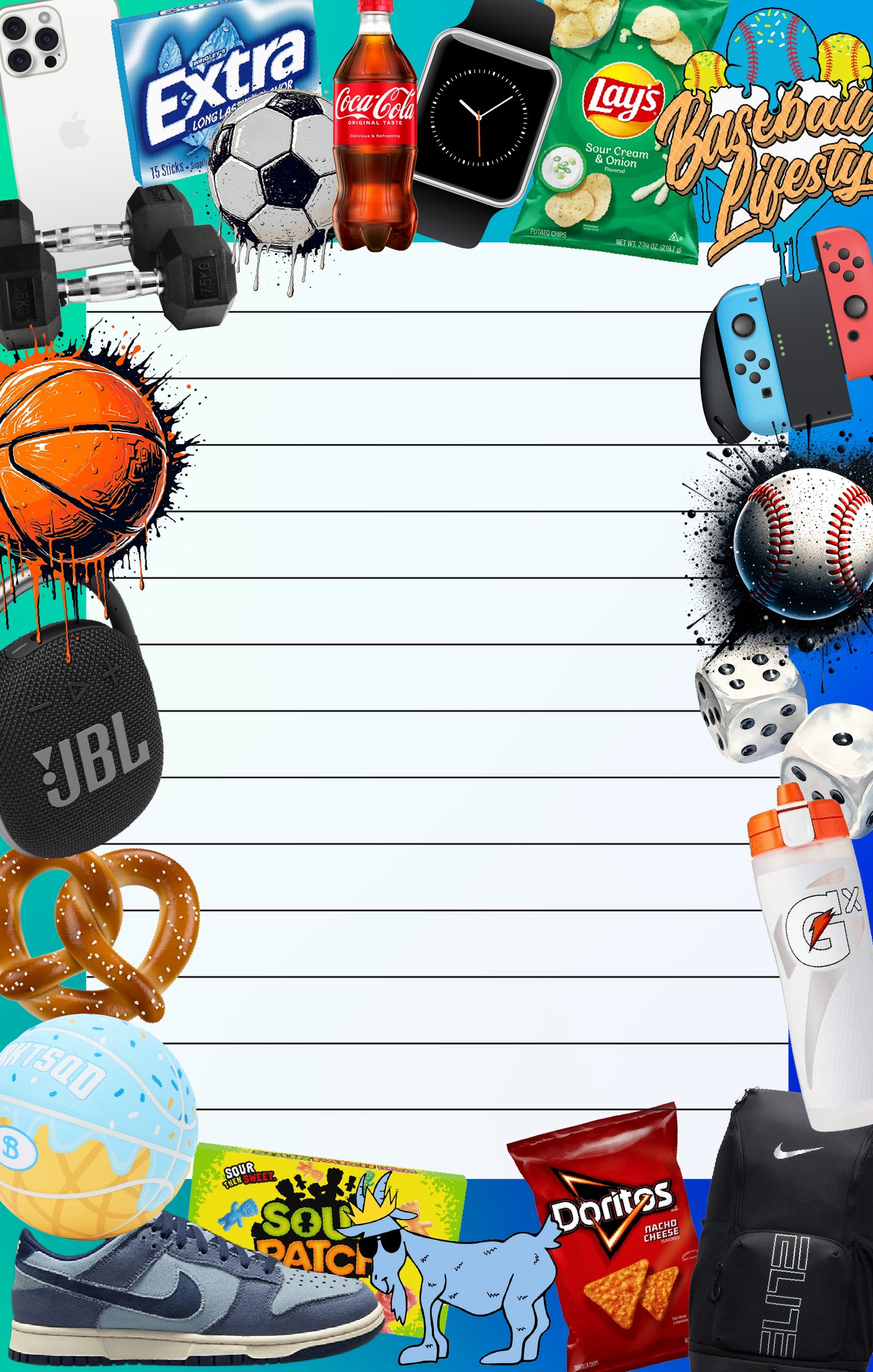 Non-Personalized Stationary Notepads