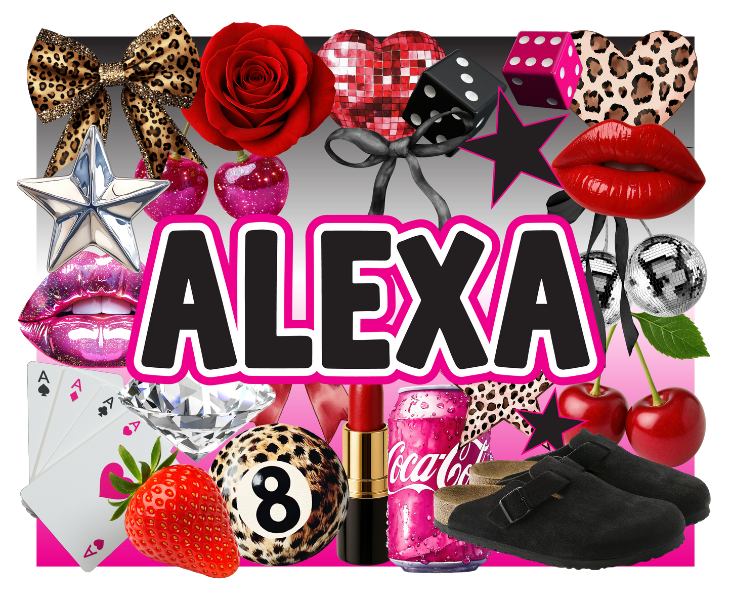 Wall Sticker Collages