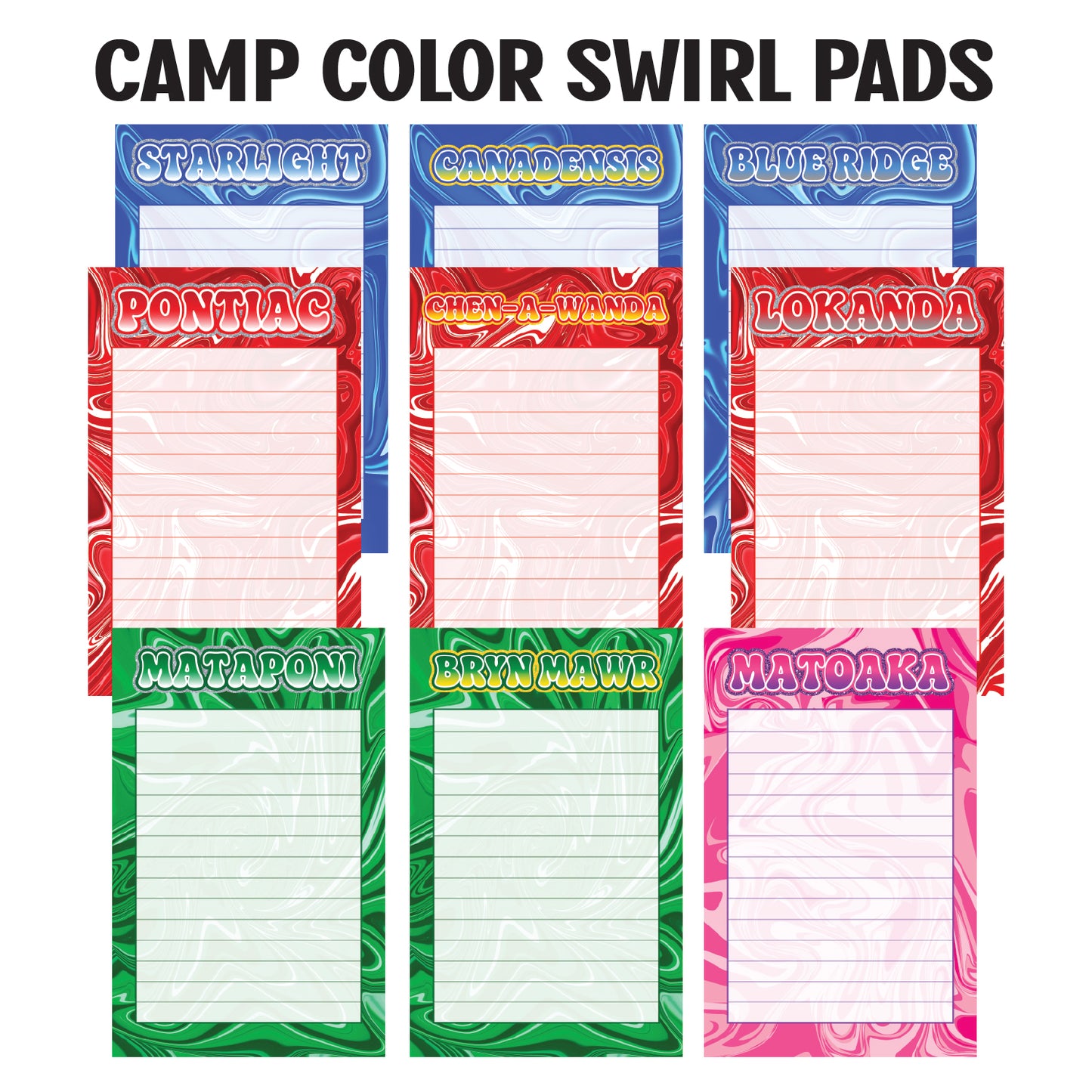 Camp Name Stationary