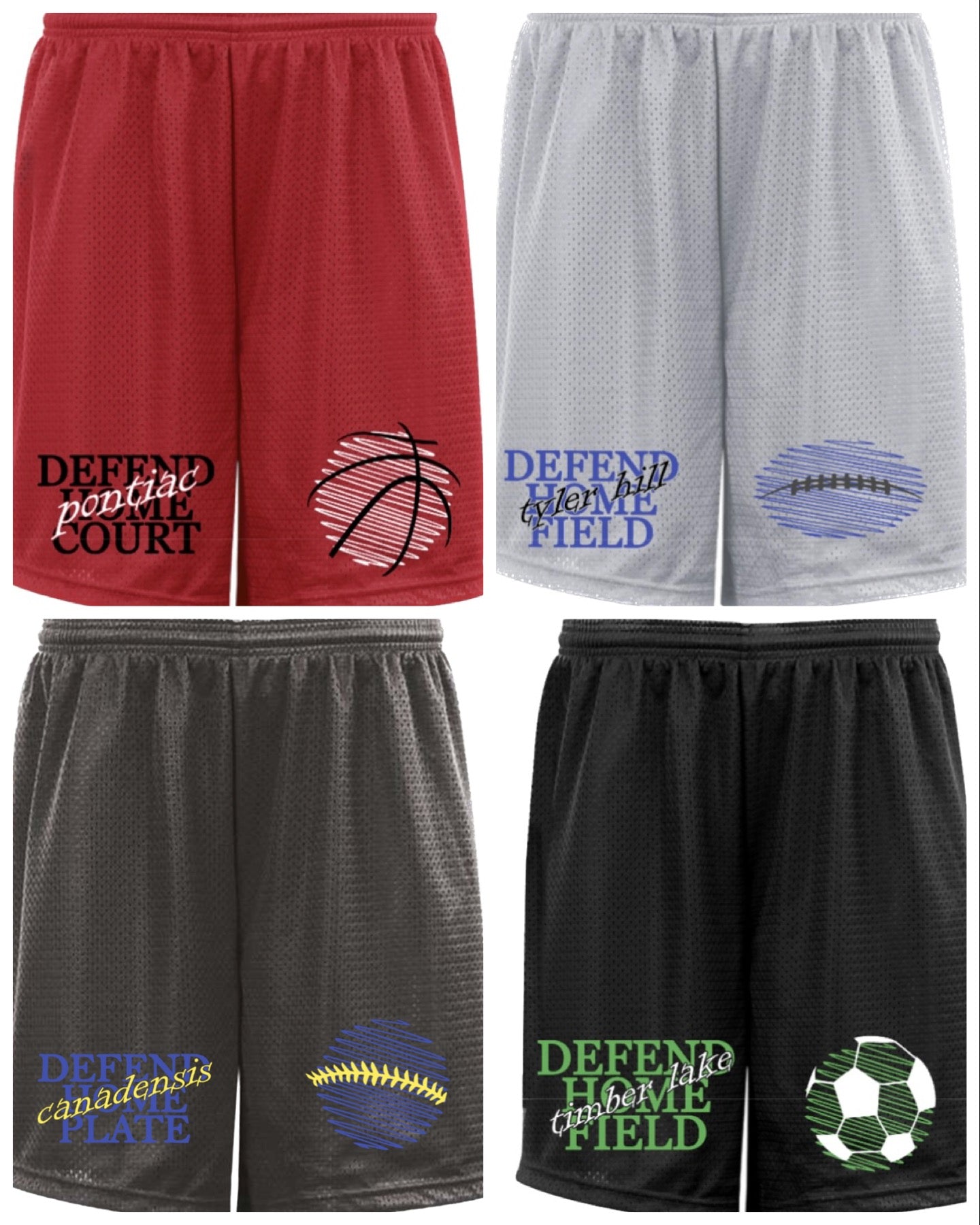 Defend the Field Shorts