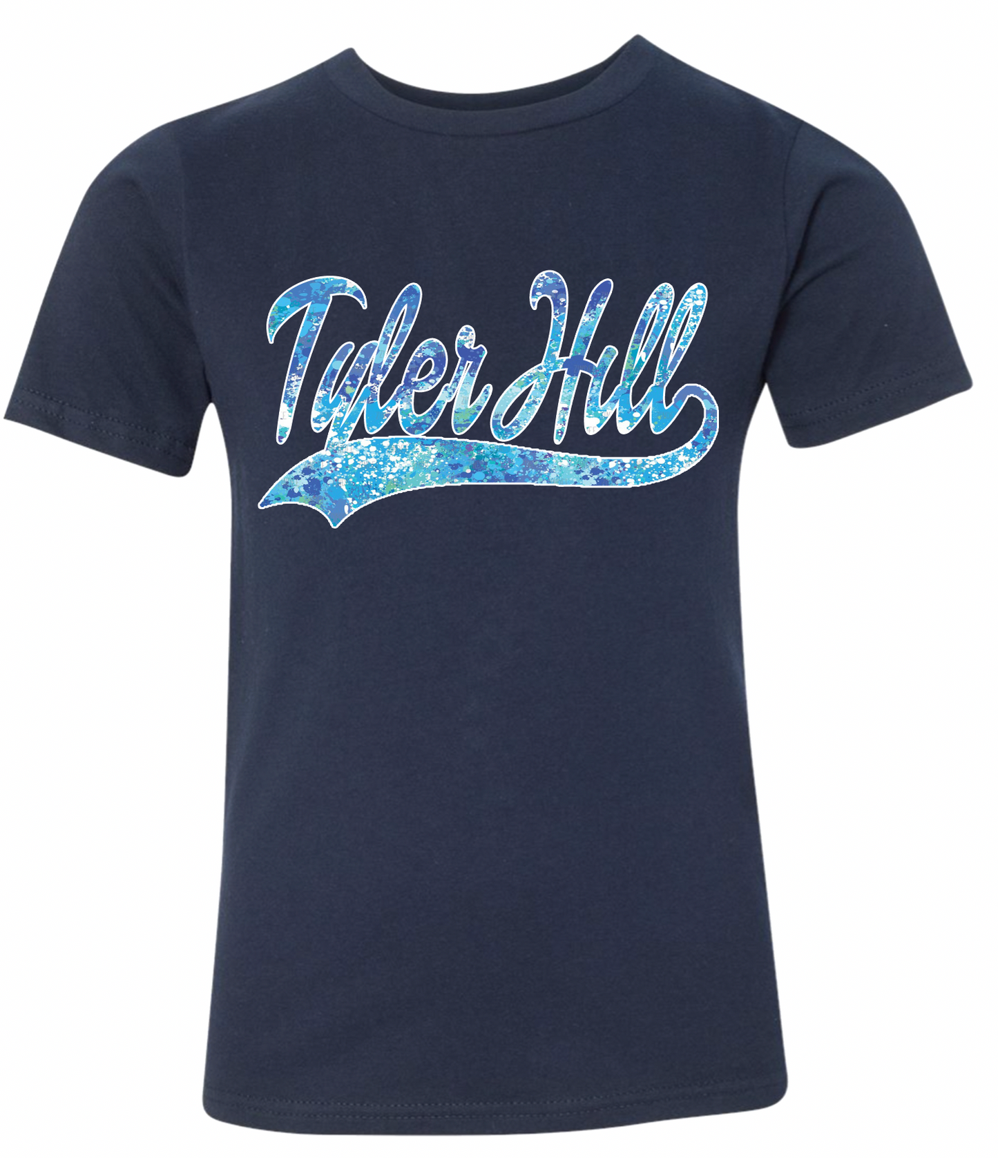 Camp Style Splatter Baseball Tee or Tank