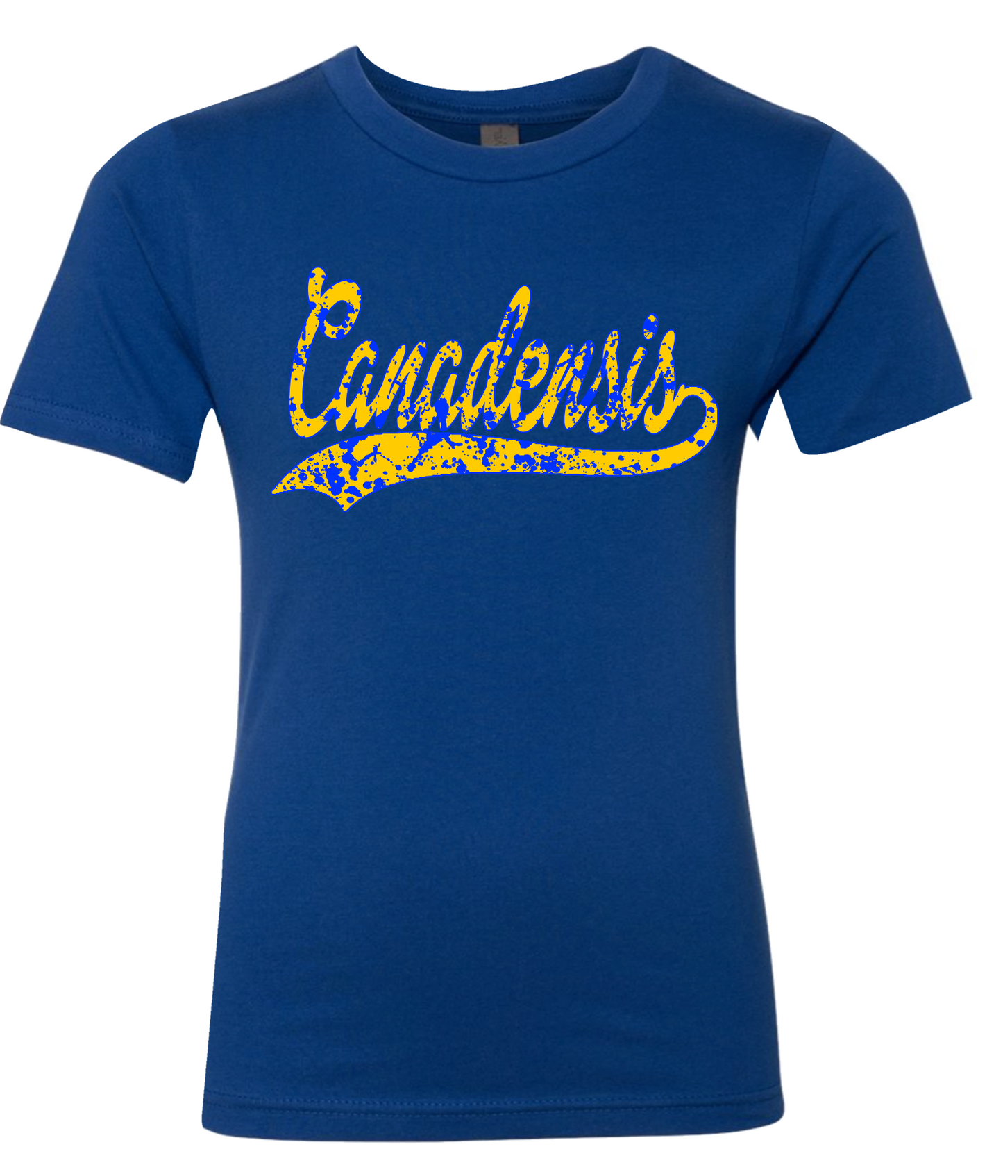 Camp Style Splatter Baseball Tee or Tank