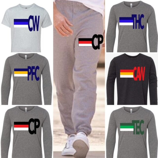Camp 3 Color Stripe Joggers